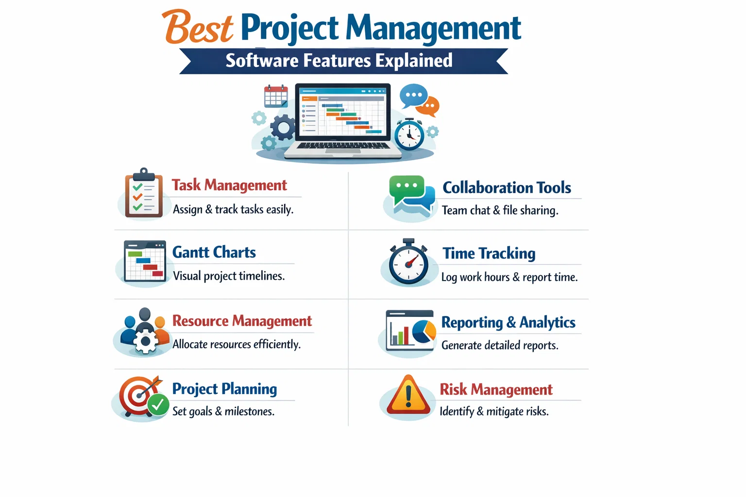 Best Project Management Software Features Explained Thumbnail